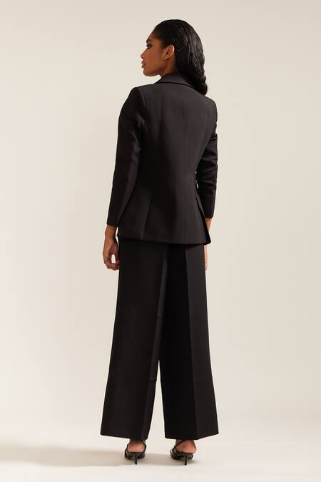 Mini Sondhi Bloom Hand Embroidered Blazer With Pant 