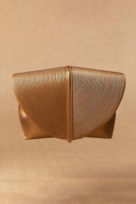 Shop_Ampm_Gold Myah Mini Cord Work Clutch