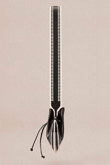 Buy_Ampm_Black Nyla Crossbody Inlay Design Bag _Online_at_Aza_Fashions