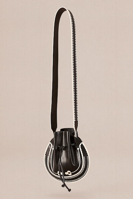 Shop_Ampm_Black Nyla Crossbody Inlay Design Bag _Online_at_Aza_Fashions