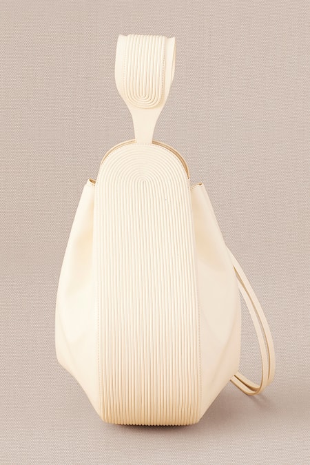 Buy_Ampm_Ivory Haya Crossbody Corded Handle Bag _Online_at_Aza_Fashions