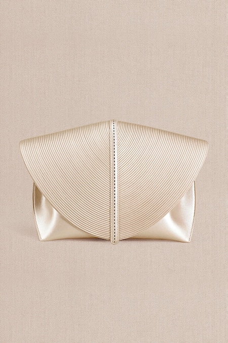 Shop Ampm Ivory Myah Textured Clutch Online at Aza Fashions Shop_Ampm_Ivory Myah Textured Clutch _Online_at_Aza_Fashions