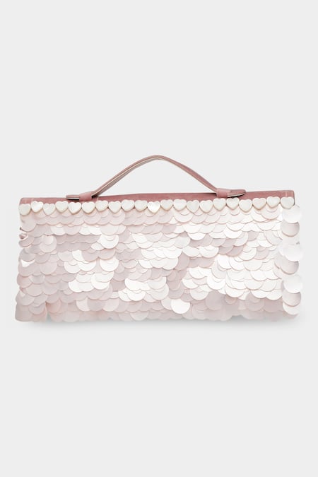 Aanchal Sayal Sweetheart Sequin Paillette Embellished Bag 