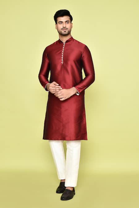 Arihant Rai Sinha Mandarin Collar Kurta With Pant 