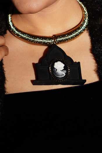Buy_Rejuvenate Jewels_Multi Color Victoria Taj Shaped Choker_Online_at_Aza_Fashions