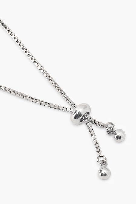 Shop_Shazé_Silver Plated Stone Starburst Floral Carved Bracelet _Online_at_Aza_Fashions