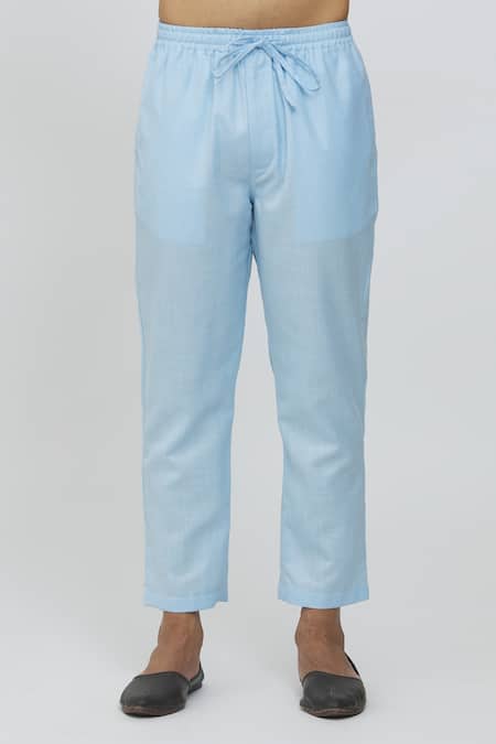 Buy_Priti Sahni_Ivory Georgette, Cotton Zari, Embroidery Bundi Jacket Set 