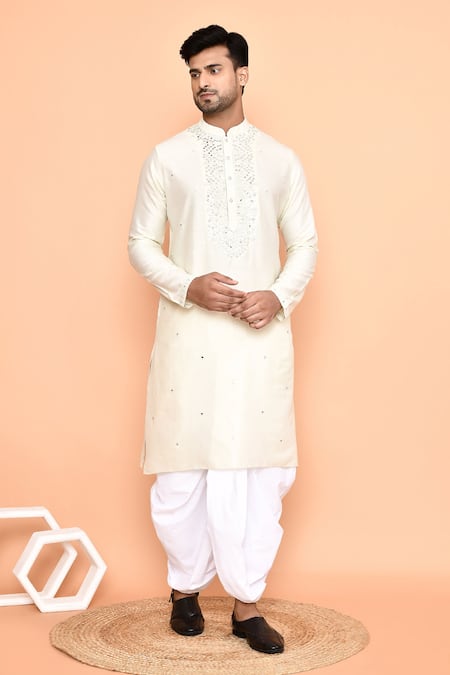 Arihant Rai Sinha Embroidered Kurta & Dhoti Pant Set 