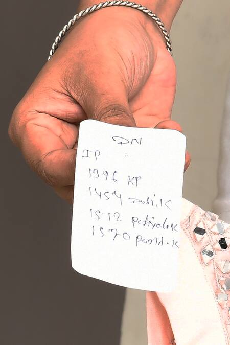 Arihant Rai Sinha_Pink Silk Mirrors, Embroidery Work Kurta And Cream Dhoti Pant Set _Online_at_Aza_Fashions