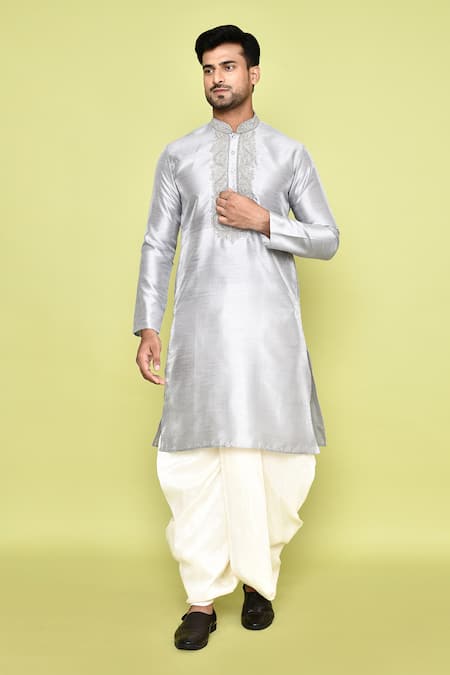 Arihant Rai Sinha Thread Work Kurta & Dhoti Pant Set 