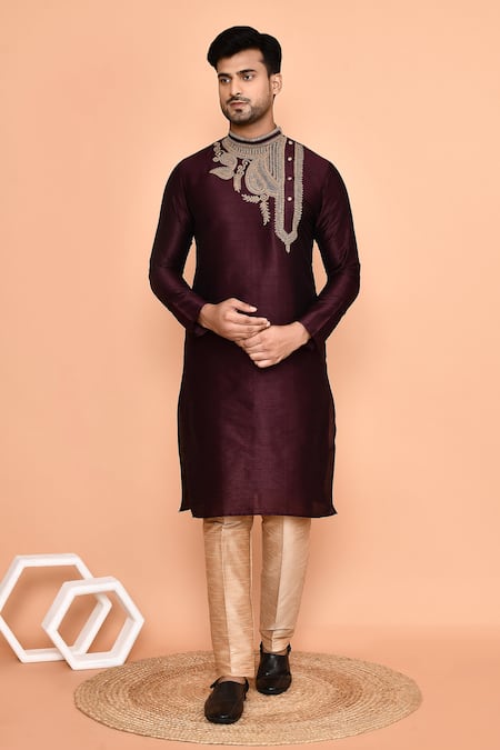 Arihant Rai Sinha Thread Embroidered Kurta With Pant 