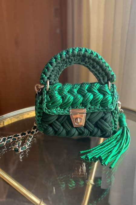 BIJIT Forestia Braided Sling Bag With Strap 