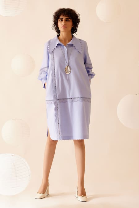 Bunka Isa Cotton Shirt Dress 