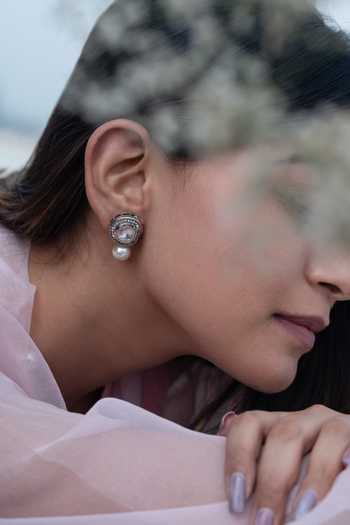 Do Taara Polki & Pearl Drop Earrings 