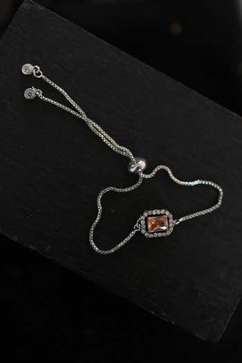 Do Taara Faux Diamond Chain Bracelet 