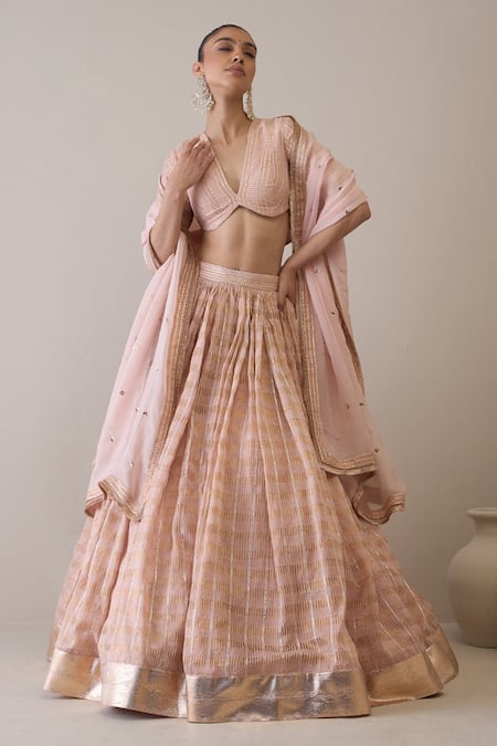 RoohbyRidhimaa Dillagi Embroidered Lehenga Set 