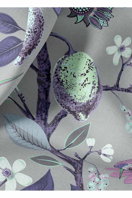 Buy_Thee Modern Roots_Purple Lemonade Skies Cotton Scarf _Online_at_Aza_Fashions