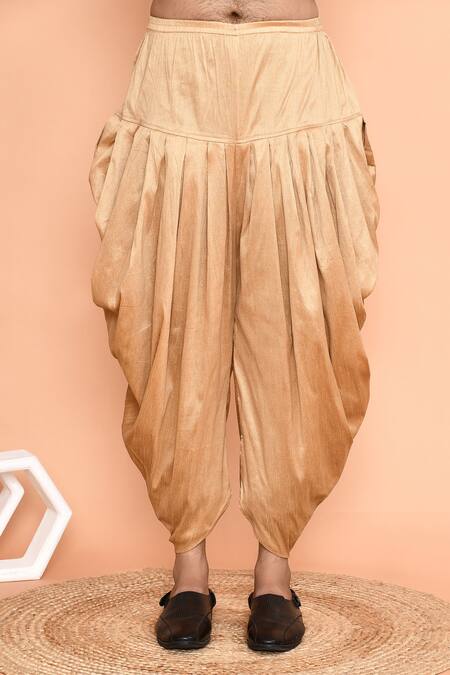 Shop Arihant Rai Sinha Blue Cotton Embroidery Kurta With Patiyala Shop_Arihant Rai Sinha_Blue Cotton Embroidery Kurta With Patiyala