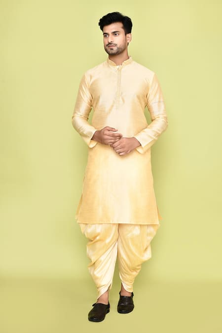 Arihant Rai Sinha Thread Embroidered Kurta With Patiyala 