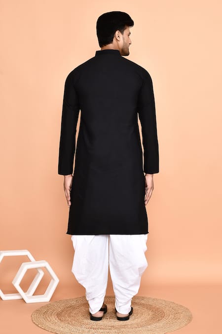 Arihant Rai Sinha Floral Mirror Embroidered Kurta with Patiyala 