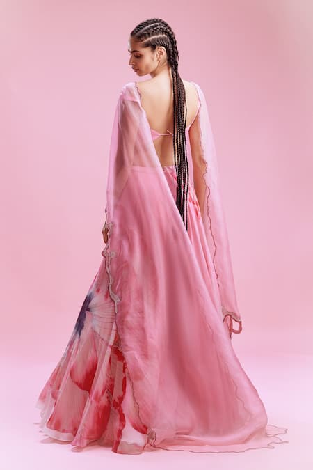 Dolly J Sanvi Floral Print Lehenga Set 