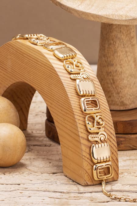 Gaurish Bespoke Jewellery Tribal Geometric Necklace 