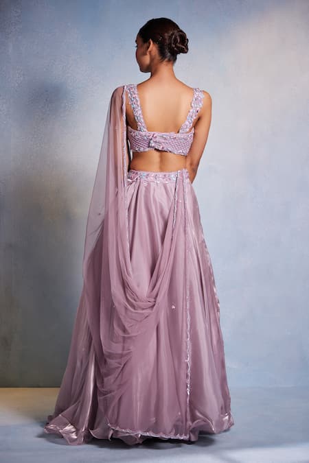 Muditaa By Urmila Itisha Hand Embroidered Blouse Lehenga Set 