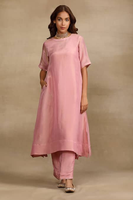 Trendy tokari Shimmer Finish Kurta With Pant 