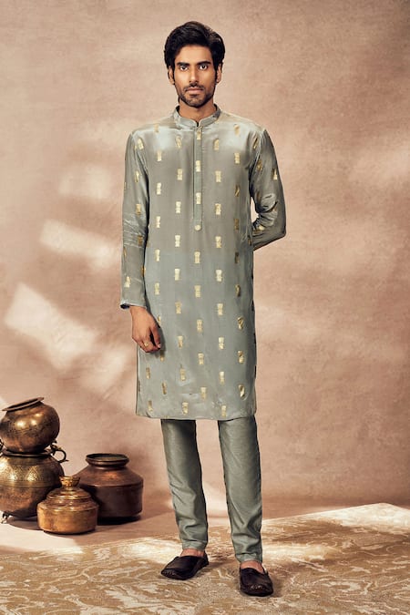 Masaba Timber Tribe Foil Print Kurta With Pant 