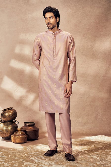 Masaba Timber Tribal Foil Print Kurta With Pant 