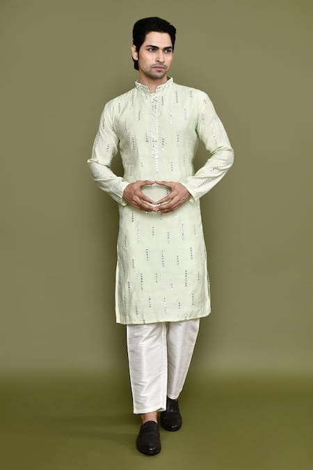 Arihant Rai Sinha Mirror Work Kurta & Pant Set