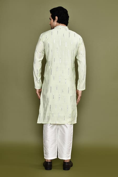 Arihant Rai Sinha Mirror Work Kurta & Pant Set