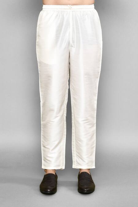 Arihant Rai Sinha Blue Silk, Polyester Mirrors Thread Work Kurta And Pant Set Online at Aza Fashions Arihant Rai Sinha_Blue Silk, Polyester Mirrors Thread Work Kurta And Pant Set _Online_at_Aza_Fashions