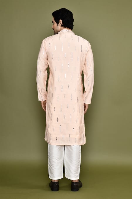 Arihant Rai Sinha Sheesh Vine Embroidered Kurta With Pant 