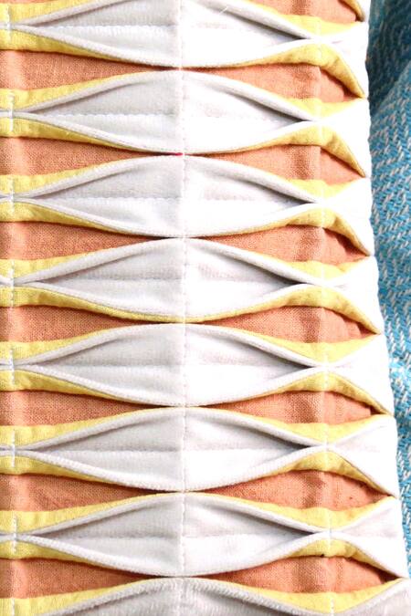 Shop Mid July Home Multi Color Velvet, Cotton Soft Sculptures Pintuck Cushion Cover 3 Pcs Set Online at Aza Fashions Shop_Mid July Home_Multi Color Velvet, Cotton Soft Sculptures Pintuck Cushion Cover 3 Pcs Set_Online_at_Aza_Fashions