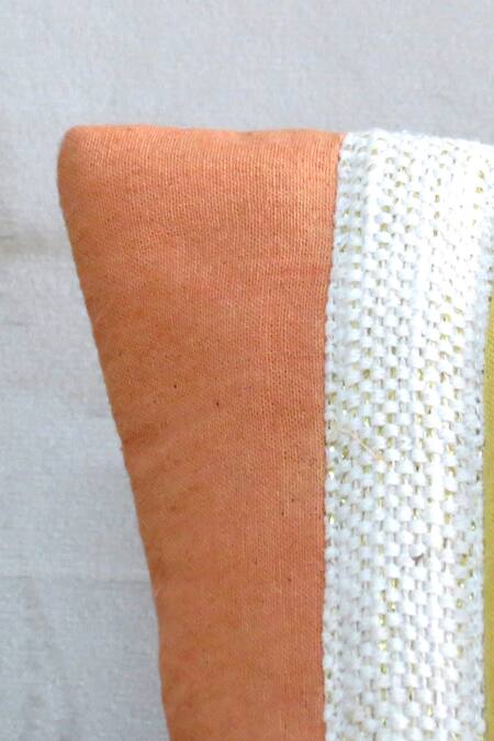 Shop Mid July Home Multi Color Velvet, Cotton Soft Sculptures Pintuck Cushion Cover 3 Pcs Set Shop_Mid July Home_Multi Color Velvet, Cotton Soft Sculptures Pintuck Cushion Cover 3 Pcs Set