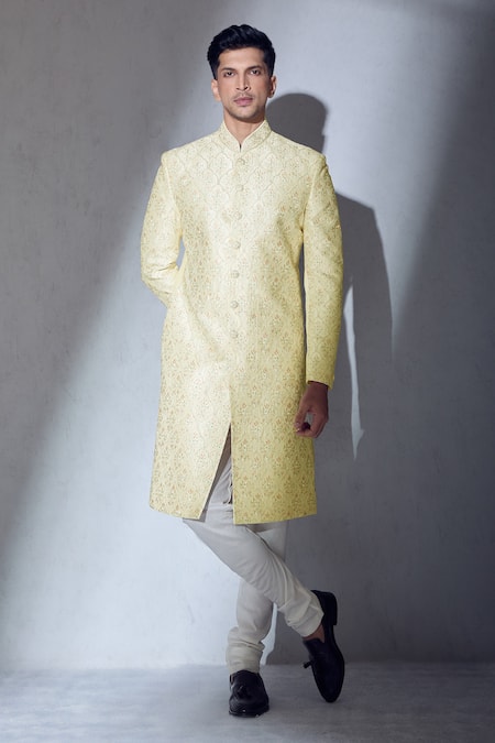 Alaya Advani Embroidered Sherwani & Churidar Set 