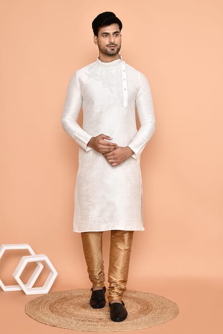 Arihant Rai Sinha Gullista Embroidered Kurta With Churidar 