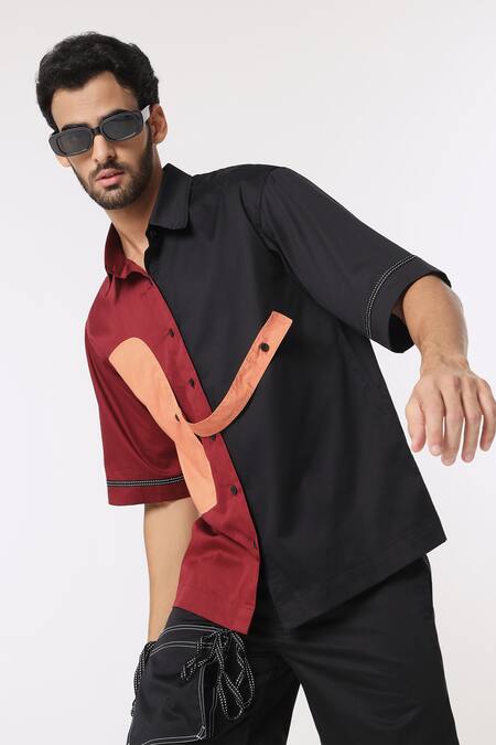 Dark Hour Detachable Pocket Side Tape Shorts 