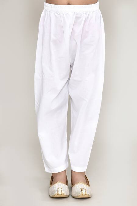 Petite Pomme_Green Cotton Floral Print Long Kurta _Online_at_Aza_Fashions