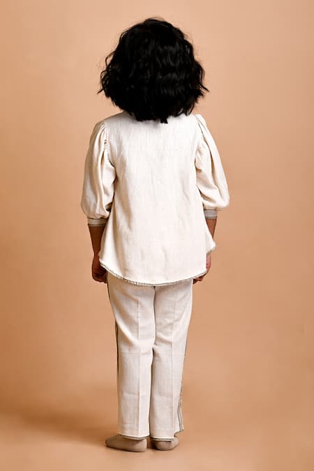 Mityan Syringa Embroidered Kurta With Pant 