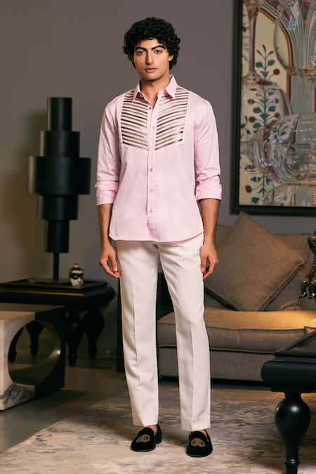 Siddartha Tytler Plain Collared Shirt 