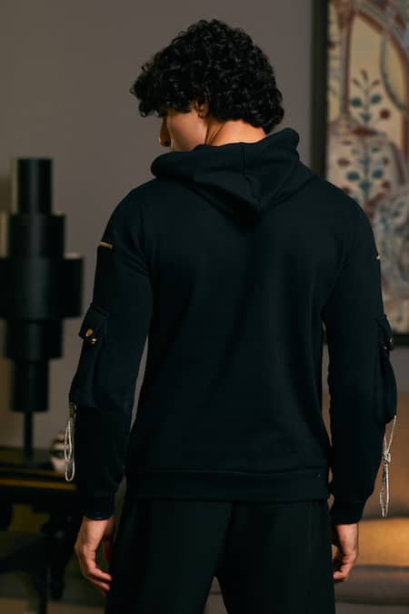 Siddartha Tytler Embroidered Fleece Jumper 