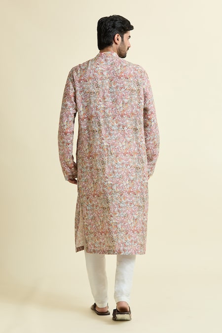 Anamika Khanna Floral Jaal Print Kurta 