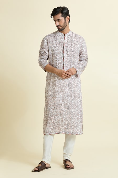 Anamika Khanna Botanic Jaal Print Kurta 