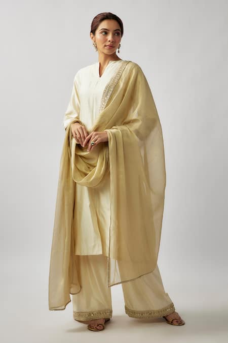 FATIZ Straight Kurta & Pant Set 