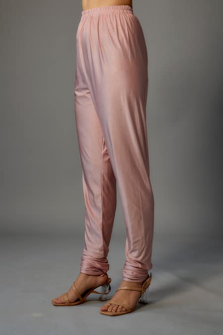 Buy FATIZ Pink Georgette, Chiffon, Lycra Flower Vine Embellished Yoke Anarkali Pant Set Online at Aza Fashions Buy_FATIZ_Pink Georgette, Chiffon, Lycra Flower Vine Embellished Yoke Anarkali Pant Set _Online_at_Aza_Fashions