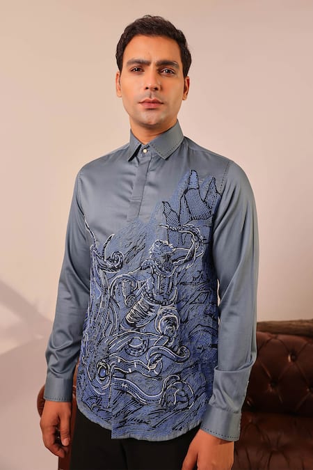 Abkasa Argonaut Embroidered Shirt 