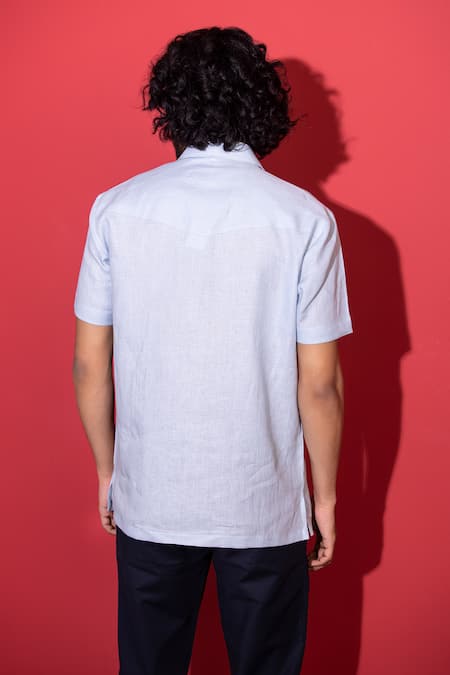 Amit Arora Patch Pocket Detailed Safari Shirt 