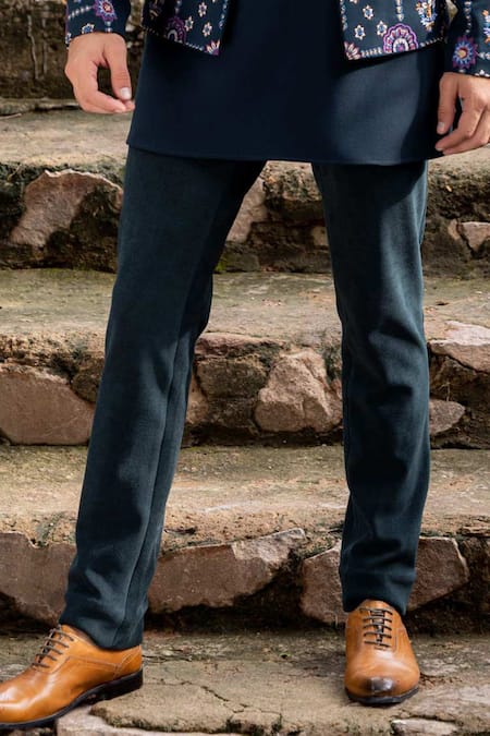 Buy_Amit Arora_Green Polyester Embroidery Thread Bandhgala And Kurta Set _Online_at_Aza_Fashions